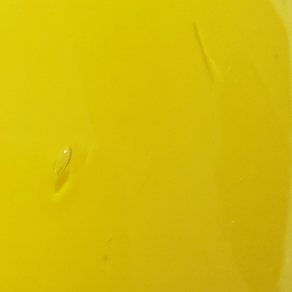 🌞SOLD🌞 Glassybaby Yellow Hand Blown Glass Candle Votive Pre Triskelion #2 - Picture 8 of 13